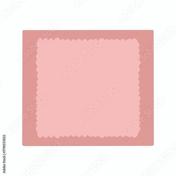 Obraz pink and white paper