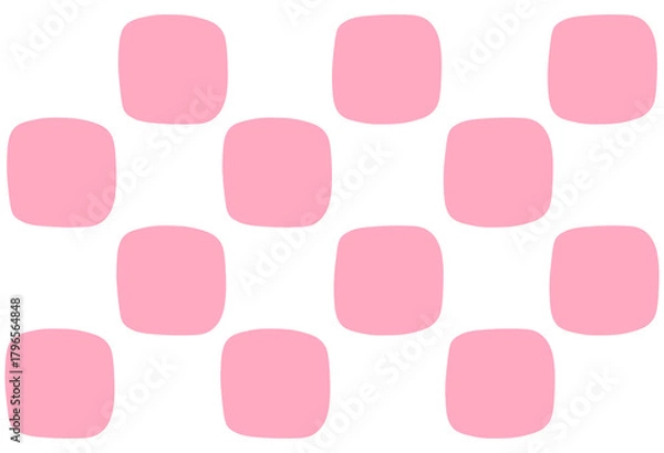 Obraz seamless pattern with pink squares