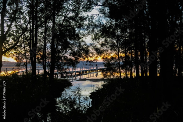Obraz Still Lake Reflection