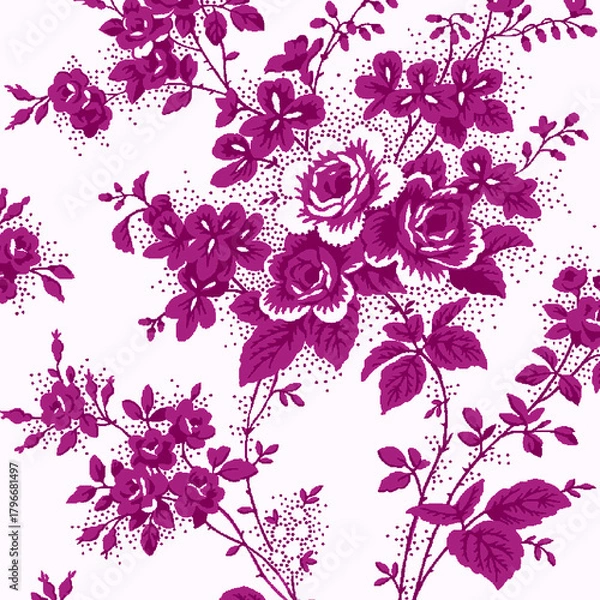Obraz seamless pattern with flowers