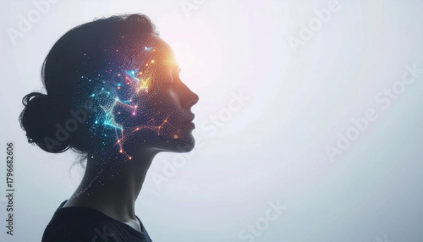 Obraz 人間とAIの影