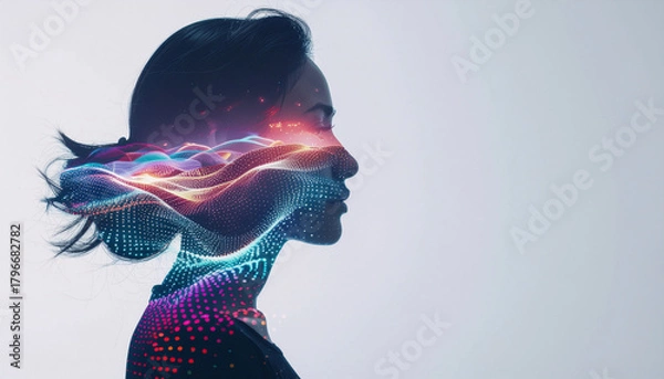 Obraz 人間とAIの影