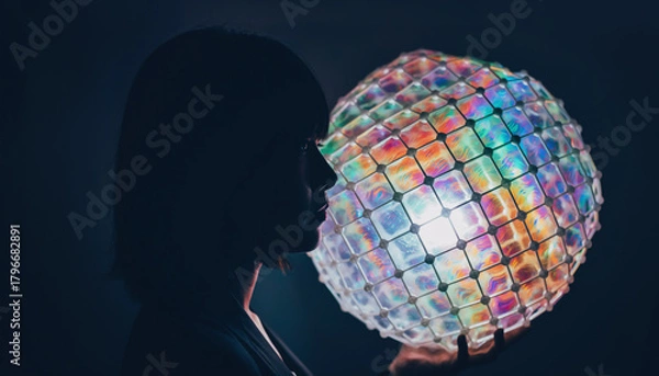 Obraz 人間とAIの影