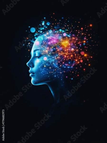 Obraz 人間とAIの影