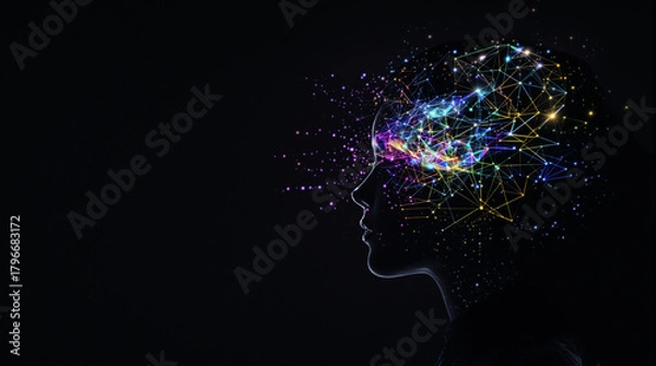 Obraz 人間とAIの影