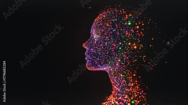 Obraz 人間とAIの影