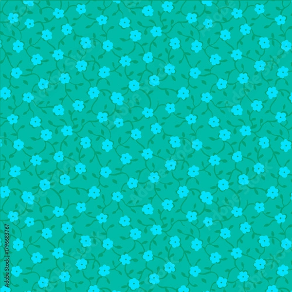 Obraz abstract blue background with bubbles