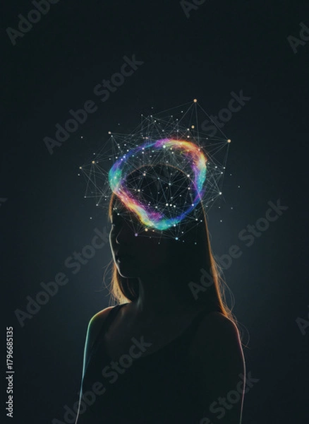 Obraz 人間とAIの影