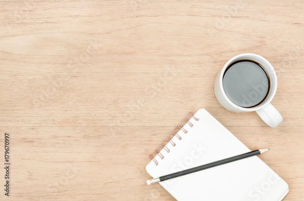 Obraz thinking and note time