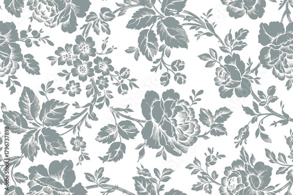 Obraz seamless floral background