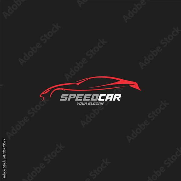 Fototapeta car logo vector illustration