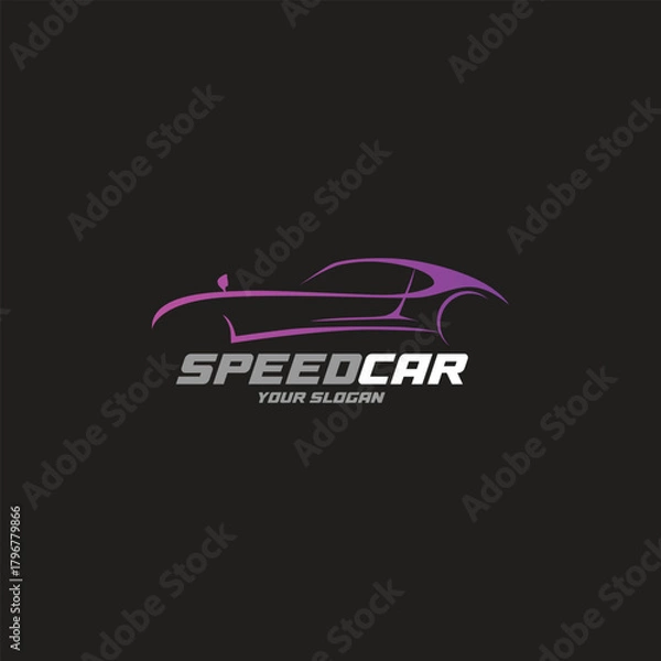 Fototapeta car logo vector illustration