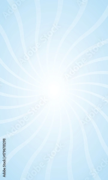 Fototapeta Vector Blue Light Sunburst Background