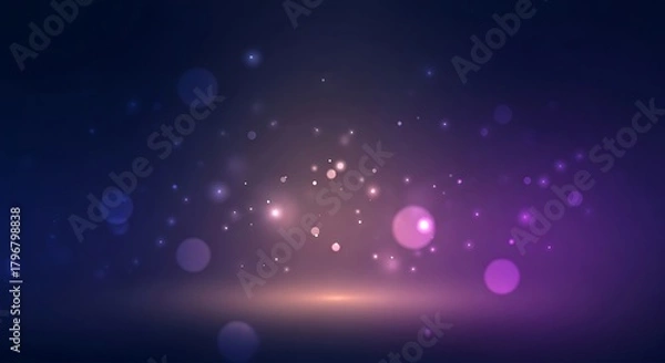 Fototapeta Abstract bokeh lights create a magical atmosphere, perfect for adding a touch of wonder to your next project with a dreamy and ethereal feeling