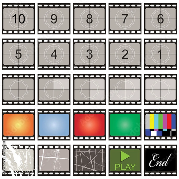 Obraz film strip