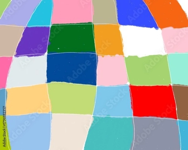 Obraz abstract colorful mosaic background