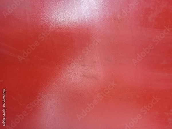 Obraz Smooth Vibrant Red Plastic Surface Minimalist Background