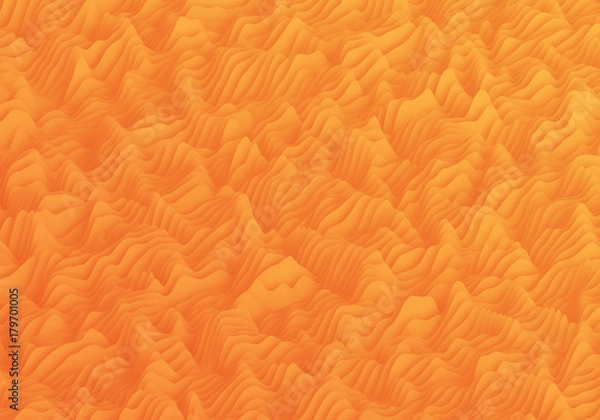 Fototapeta Wavy 3d abstract background