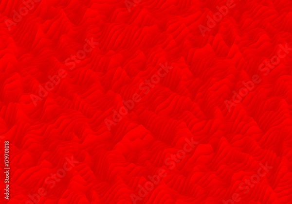 Fototapeta Wavy 3d abstract background