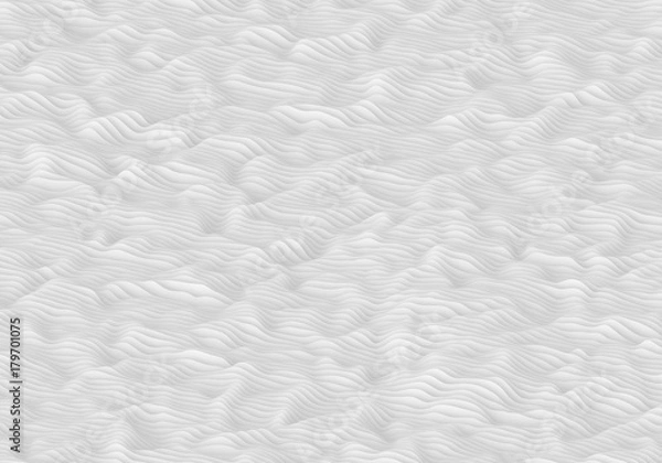 Fototapeta Wavy 3d abstract background