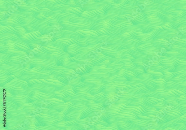 Fototapeta Wavy 3d abstract background