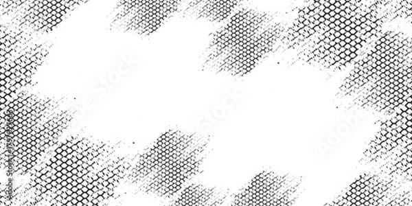 Fototapeta Mesh texture for fishing nets. Grunge pattern for sportswear or soccer goal, volleyball net, basketball hoop, hockey, athletics. Mesh background