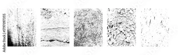 Obraz Grunge rusty metal texture background vector illustration.