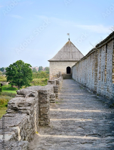 Obraz Древняя русская крепость в Ивангороде.