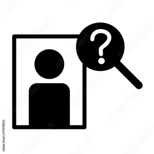 Fototapeta Missing Person