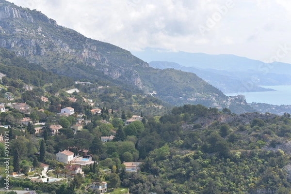 Fototapeta フレンチリヴィエラの海岸線