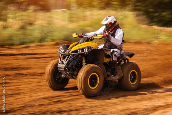 Fototapeta Atv racing