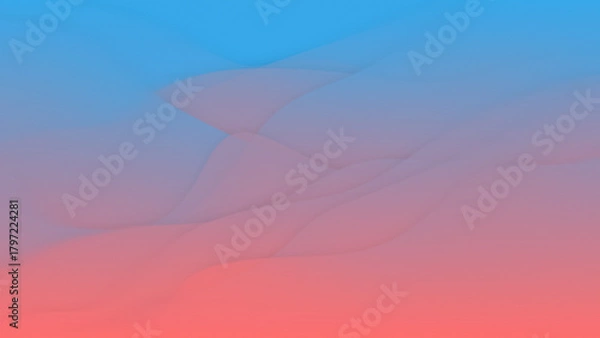 Obraz Cool Warm Abstract Gradient Background Blue Red Transition