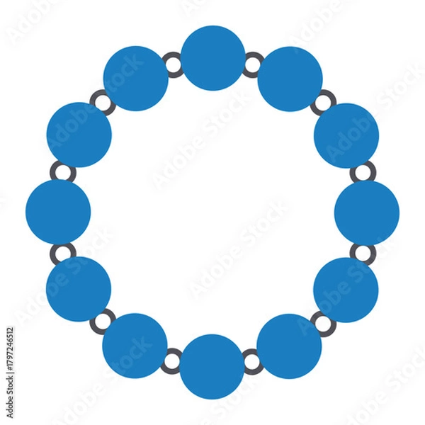 Obraz Bracelet Vector Icon which can easily modify or edit