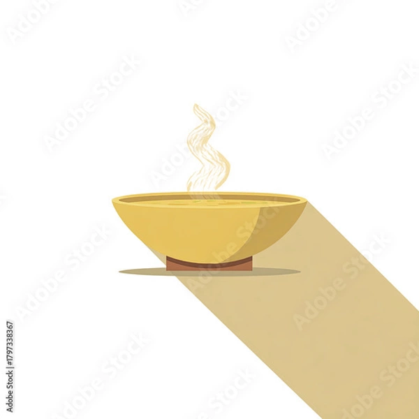 Obraz Steaming Bowl of Soup