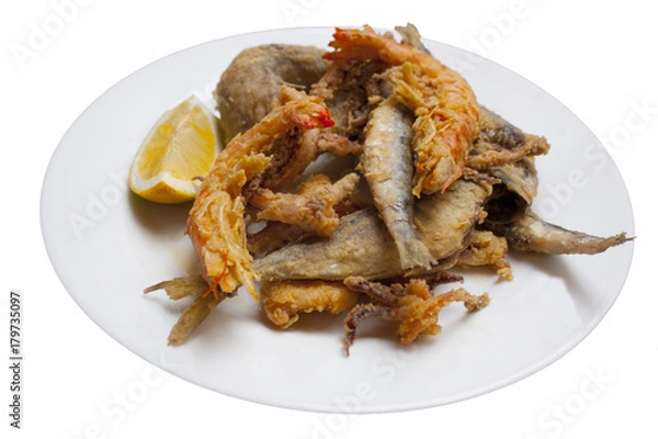 Obraz fried fish