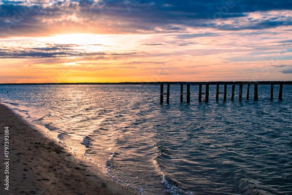 Obraz Sunset at the Beach