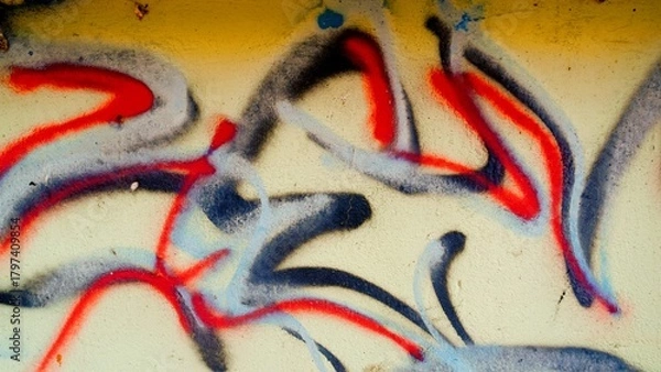 Obraz graffiti on the wall