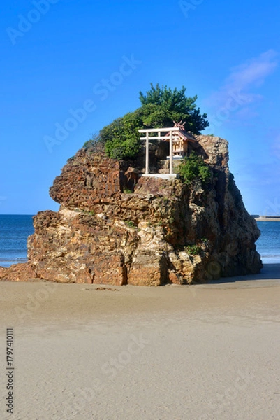 Obraz 稲佐の浜（島根県・出雲市）