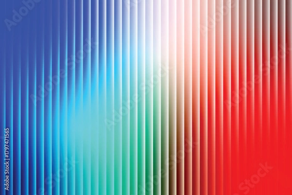 Fototapeta Vibrant Multicolor Gradient Striped Abstract Background.