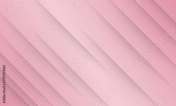 Fototapeta Abstract modern pink background with stripes. Vector Illustration