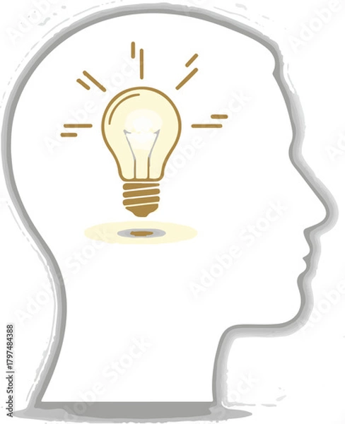 Obraz Modern icon set with diverse color palette and typography