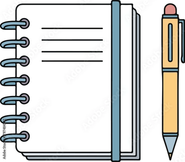 Obraz Collection of diverse icons with vibrant color options