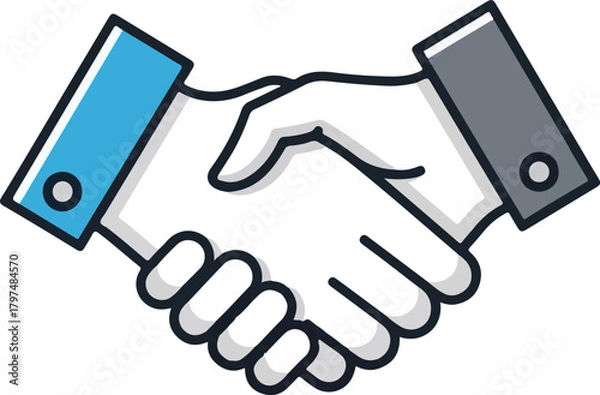 Obraz Modern icon set with vibrant color options and classic typography