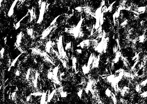 Obraz 白黒のグランジパターン　092