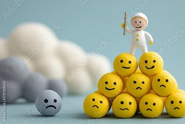 Fototapeta happy easter eggs