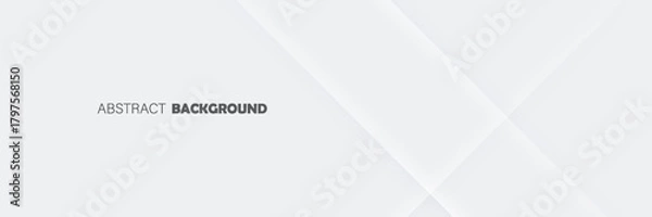 Fototapeta abstract white background with gradient color and artistic dynamic line decoratio. Abstract white wave background with smooth curves. vector, modern