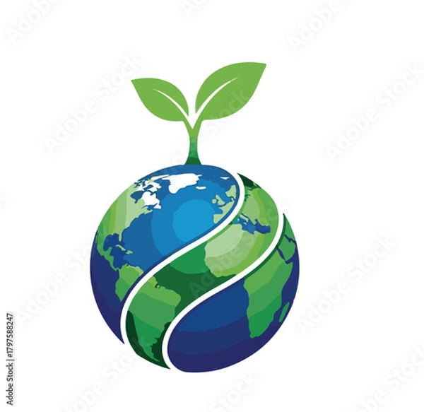 Obraz Modern colorful abstract geometric shapes and icons collection