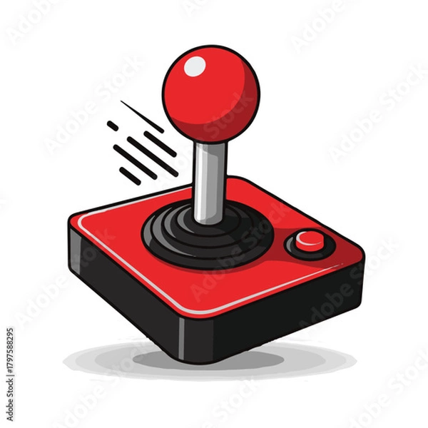 Obraz Modern abstract geometric shapes with vibrant color palette