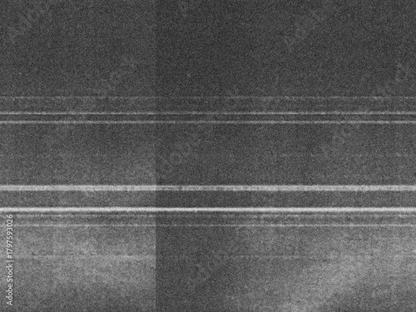 Fototapeta Photocopies of a black and white sheet of paper with a background or texture with grain and noise illustration