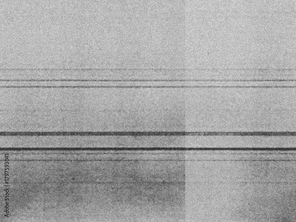 Fototapeta Photocopies of a black and white sheet of paper with a background or texture with grain and noise illustration